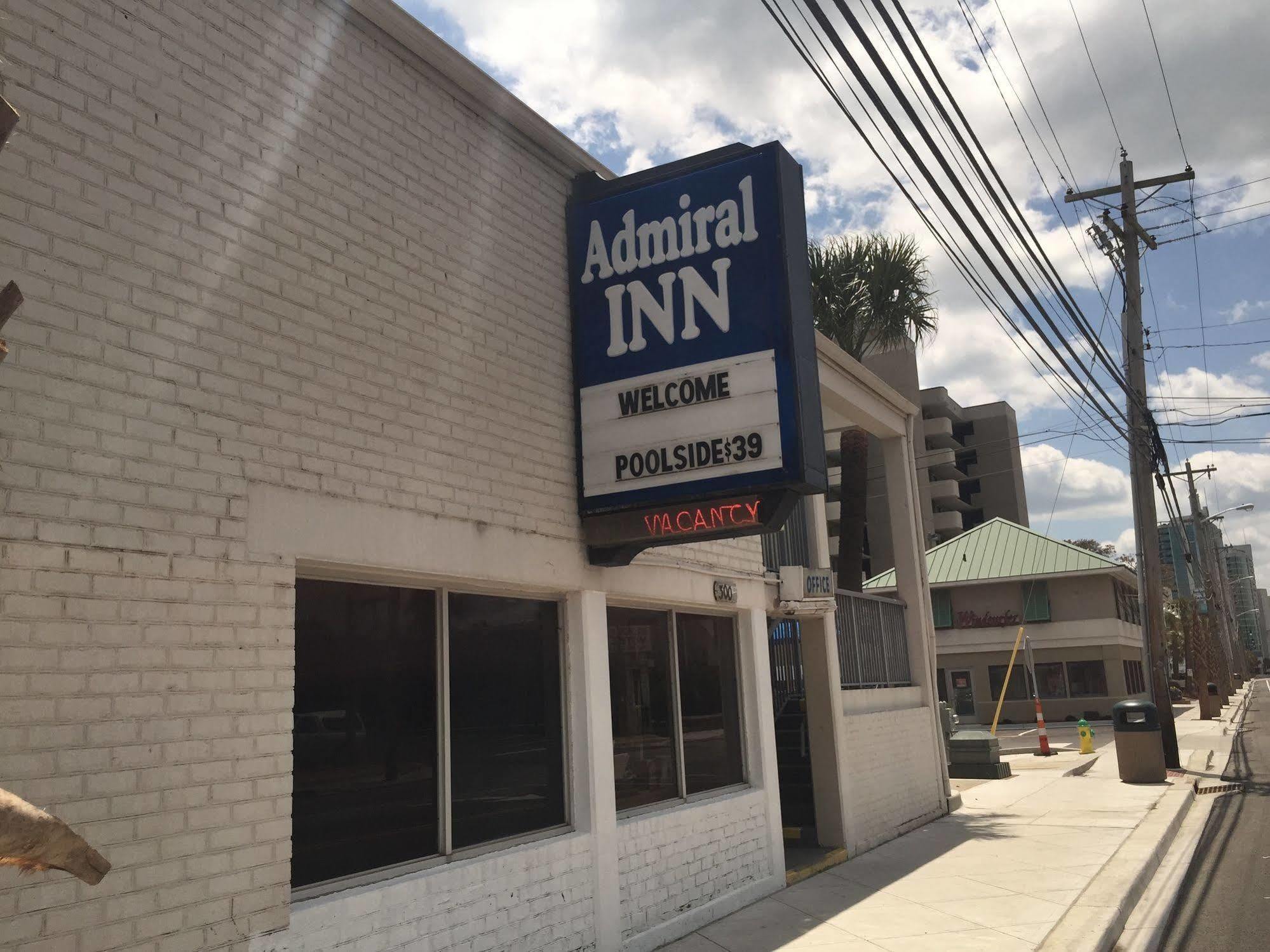 Admiral Motor Inn Myrtle Beach Exterior foto